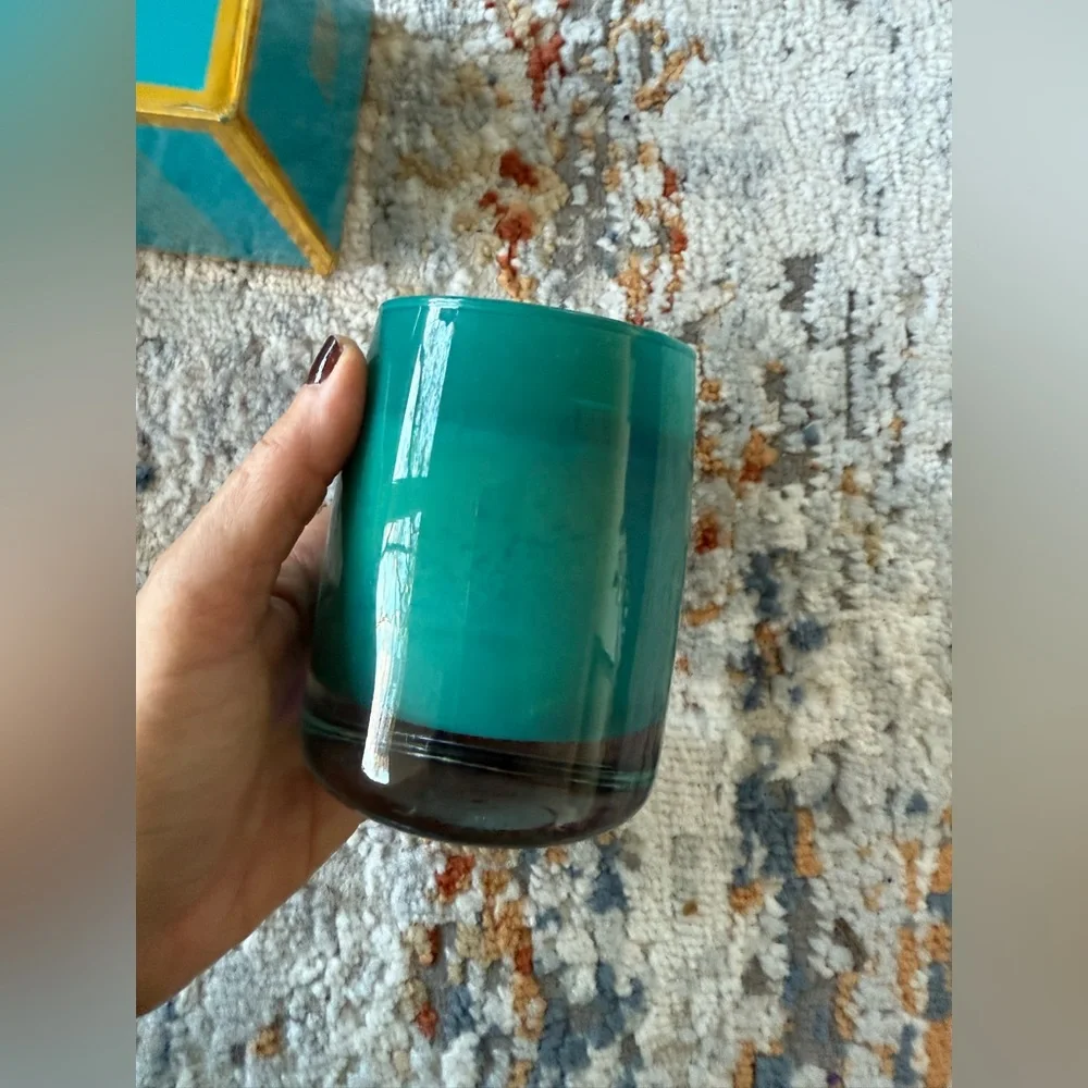 Z Gallerie Turquoise Candle